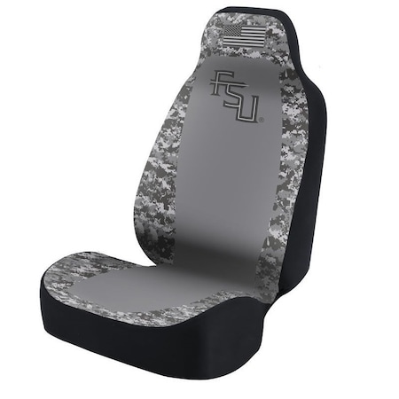 Coverking Universal Seat Cover Print 1pc, Ultimate Suede, Florida State US Camo, w/ Black Interlock Backing USCSELA307