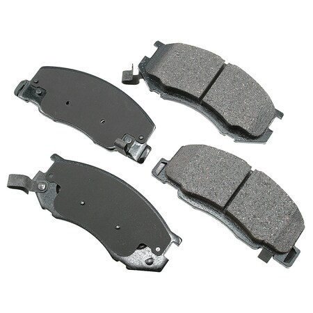 Akebono 91-97 Toyota Truck-Previa-Fr Proact Disk Pad, Act716 ACT716
