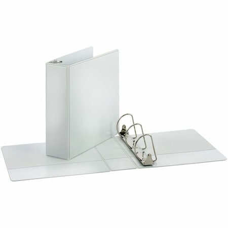 Cardinal Brands Cardinal, PERFORMER CLEARVUE SLANT-D RING BINDER, 3 RINGS, 3in CAPACITY, 11 X 8.5, WHITE 17600