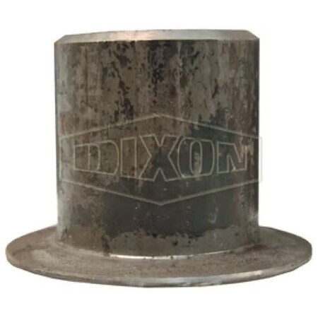 Dixon King Weld-To-Metal Hose Nipple, 2-1/2 in Nominal, Carbon Steel, Plated, Domestic NW30