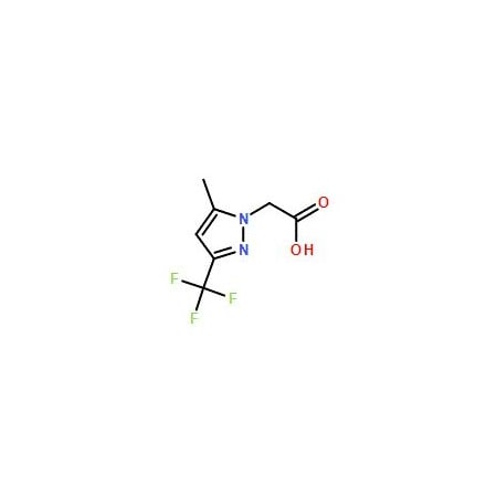 Ak Scientific 2-(3-(Trifluoromethyl)-5-methyl-1H-pyrazol-1-yl)acetic acid (100mg), CAS 345637-71-0 Y5390-100mg