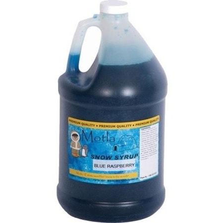 Paragon International Paragon 6302 Motla Syrups Premium One Gallon - Blue Raspberry 6302