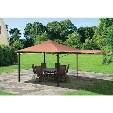 Shelterlogic Redwood 11 Ft. x 11 Ft. High-Quality Bronze Steel Gazebo 24011