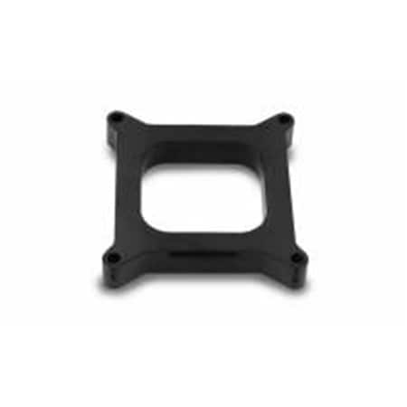 Edelbrock 8710 1 in. Black Phenolic Plastic Carburetor Spacer EDE8710