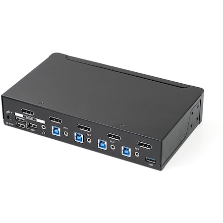 Startech.Com 4-PORT DISPLAYPORT KVM - USB 3.0 - 4K SV431DPU3A2
