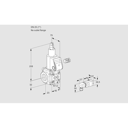 Honeywell Kromschroder VAS125/-R/LW KS88005190