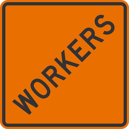 Lyle Workers (The Legend), 30x30, Non-Reflective, Orange G-14875-DG_30x30