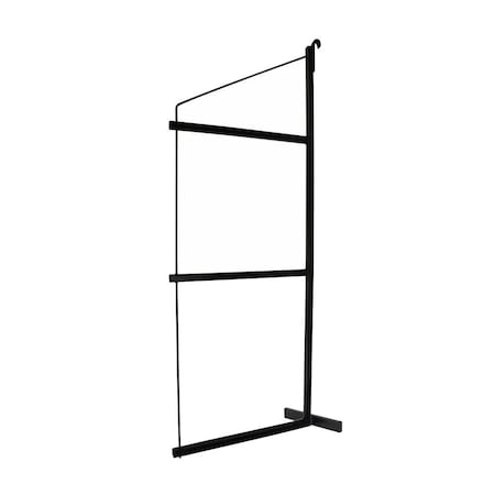 Mytee Products Cargo Shipping Container Shelving Bracket, 3 Levels, 24in D x 60in H CNT-SHELF3-24