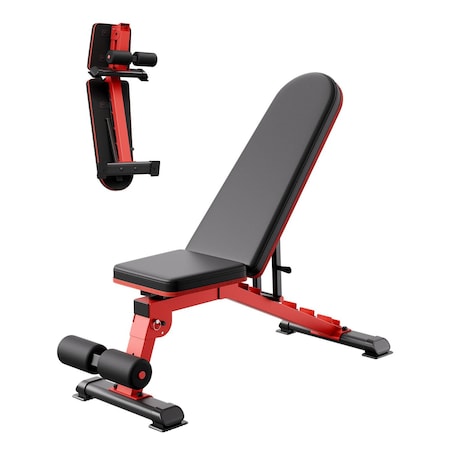Vevor Weight Bench Sit up Bench for Home Gym Strength Training Workout Adjustable SJ706