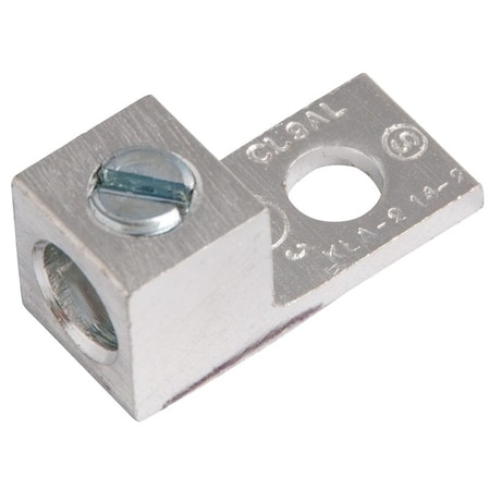 Gardner Bender GTA2 Mechanical Lug, 14 to 10 AWG Wire, 38 in Stud, Aluminum Contact GTA-2N/GTA-2