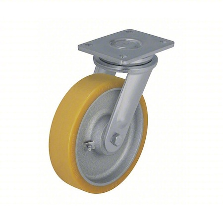 Zoro Select Plate Caster, 2200 lb. Ld Rating, Ball LO-GTH 200K