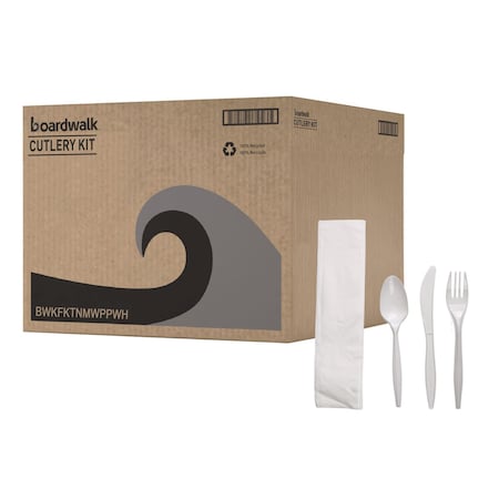 Boardwalk Fork/Knife/Napkin/Teaspoon, BWKFKTNMWPPWH
