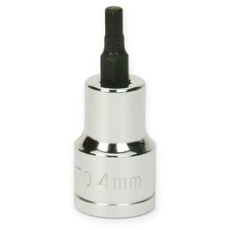 Williams 3/8" Dr, 6mm Size, Metric Hex Bit Socket, 6 Pts JHW35172