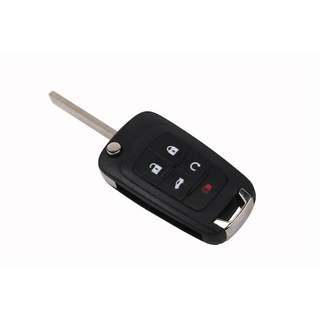 Acdelco KEY ASM-DR LK & IGN LK FLDG (W/ R/CON DR, Keyless Entry Transmitter, 13585206