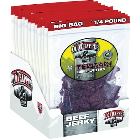 Old Trapper 4 Oz. Terriyaki Beef Jerky 22325T