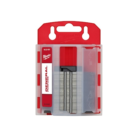 Milwaukee Tool General Purpose Utility Blades w/ Dispenser, PK75 48-22-1975