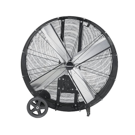 Visionair Heavy-Duty High-Velocity Drum Fan, 120 V, 42 in Dia Blade, 2-Speed, 15,439 cfm Air 2VAFDRUMB42