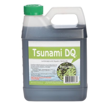 Crystal Blue Tsunami DQ 00137 Herbicide, Liquid, 1 qt 137