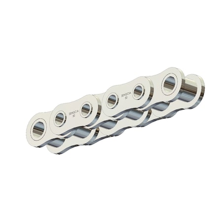 Senqcia Inspire Series SBR Riv Standard Hollow Pin, 10 ft OAL, 5/8 P, .4 Dia x 3/8 W, 304SS 50SSHPRB