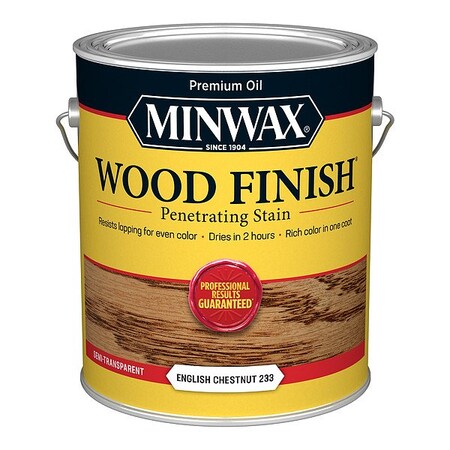 Minwax Wood Stain, 1 gal, English Chestnut 710870000