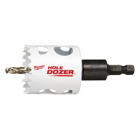 Milwaukee Tool Hole Saw, Diameter:1.75", Bi-Metal 49-56-9666