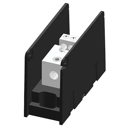 Mersen Power Distribution Block, 1 Pole, 1,000 V AC/DC, Screw MPDB67401