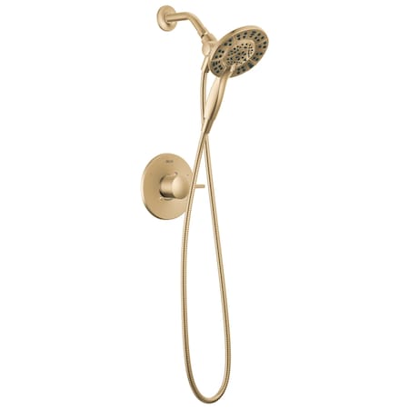 Delta Albion Monitor 14 Series Shower Only Trim Only with In2ition Hand Shower Champagne Bronze T142855-CZ-I