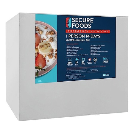 Secure Foods Emergency Food Rations, 21 lb 99460