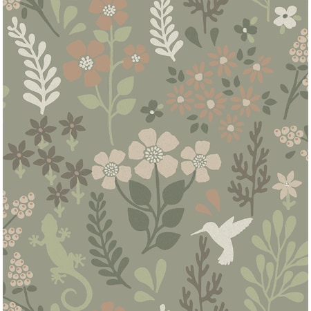 Advantage Karina Green Meadow Wallpaper 2980-26173