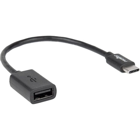 Rocstor 6FT USB-C TO USB-A ADAPTER M/F USB-C GEN1 TO USB 2.0 TYPE A M/F Y10C142-B1
