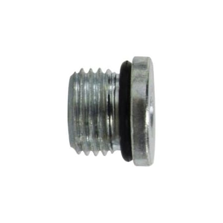 Midland Industries PLUG HOLLOW HEX 3/8IN MALE ORB STL 6408HO6