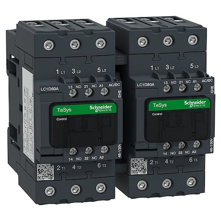 Schneider Electric TESYS D REVERSING CONTACTOR-3P-AC3- lt/ LC2D80AEHE