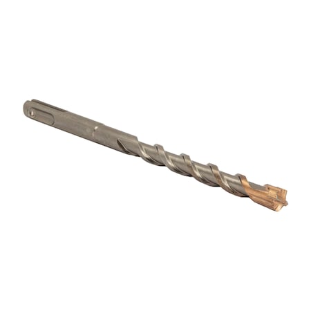Drill America 3/8" x 8" SDS-Plus 4-Flute Cross Tip Hammer Bit Drill Bit SDS4F388
