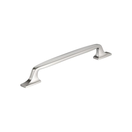 Amerock Highland Ridge 7-9/16 inch 192mm Center-to-Center Polished Nickel Cabinet Pull BP55327PN