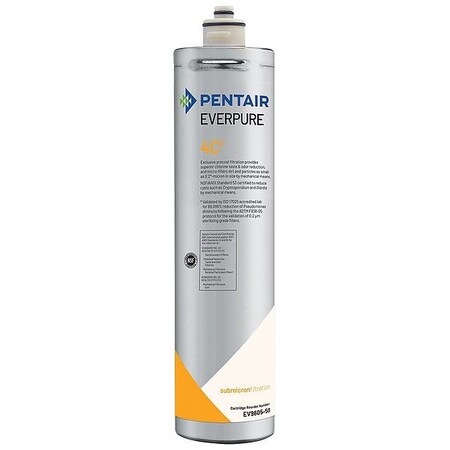 Pentair Everpure Water Filter Cartridge, 0.5 gpm, Carbon EV960550