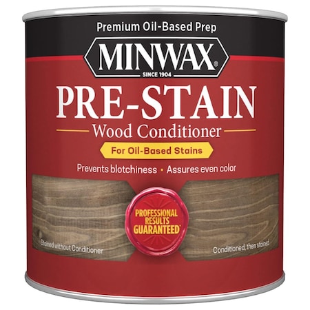 Pre-Stain 1/2 Pt Clear Oil-Based Wood Conditioner 13407