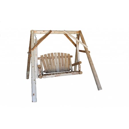 Homeroots 70" Natural Swing Chair 370274