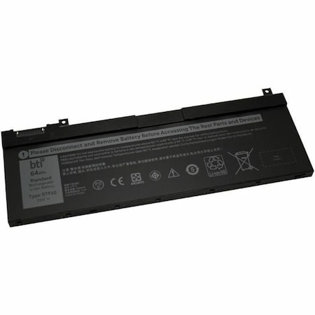 Battery Technology BTI 4-CELL 7.6V LI-ION NOTEBOOK BATTERY FOR DELL PRECISION 7530, 75 451-BCGO-BTI