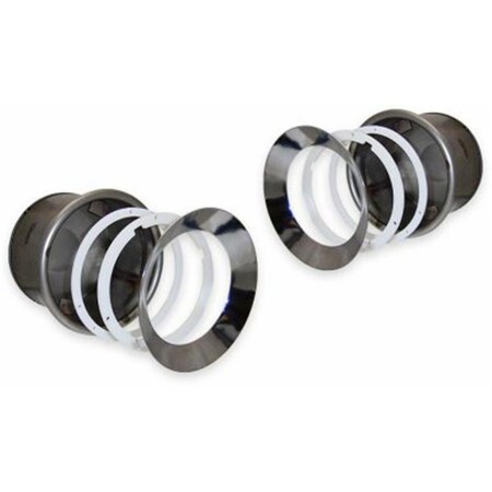 Perfectpitch AUTFRHEAD Universal Frenched Headlight KitPair PE2586936