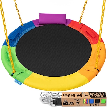 Serenelife 40 in Saucer Swing SLSWNGHV08RB