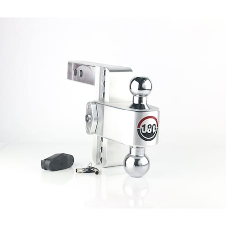 Weigh Safe HITCH ACCESSORIES Fits 2 Inch Receiver 12500 Gross Trailer Weight Turnover Adjustable Stowable CTB6-2