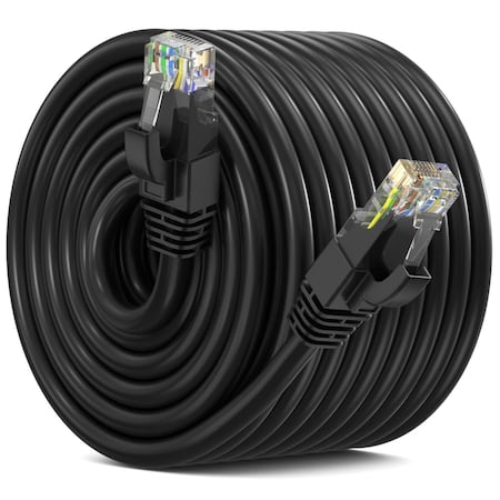 Maximm Cat6 Ethernet Cable 250ft 10Gbps 550MHz UTP, Blue CAT6-CCA-250FTBL