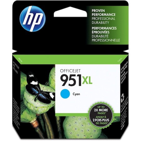 Hp High Yield Ink Cartridge, Cyan CN046AN140