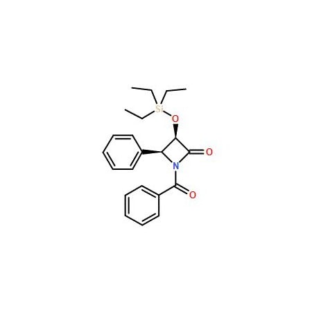 Ak Scientific (3R, 4S)-1-Benzoyl-4-phenyl-3-[(triethylsilyl)oxy]-2-azetidinone (5g), CAS 149249-91-2 Q750-5g