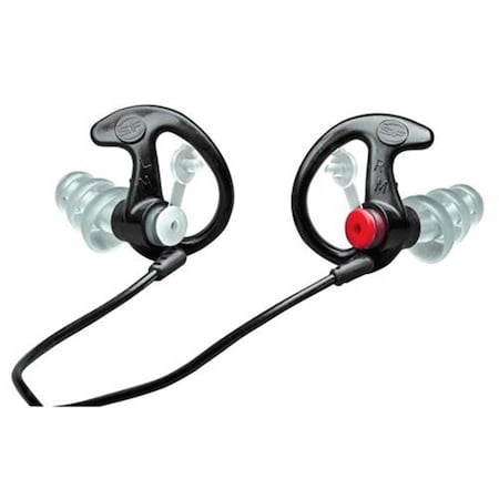 Surefire EP4 Sonic Defender Earplugs, Black - Medium, 25 Pair, 25PK EP4-BK-MPR-BULK