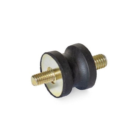J.W. Winco Vibration-Isolating Mount, 0.59 in H 356.1-20-15-14-1/4-55