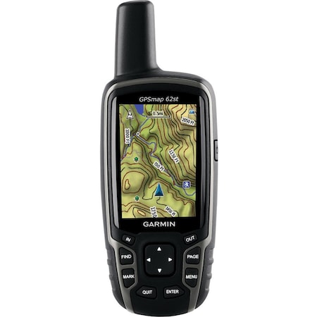 Garmin GARMIN, GPSMAP 62ST, Silver/Black 010-00868-02