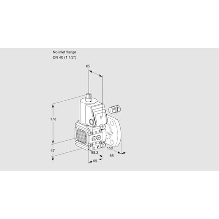 Honeywell Kromschroder VAS2-/40F/NQ KS88031386