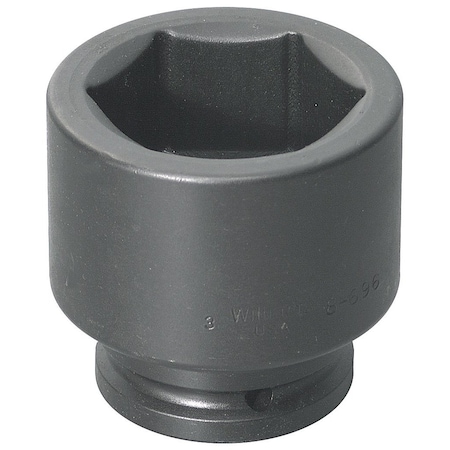 Williams 1-1/2" Drive Impact Socket Black Industrial, 1-1/2" D, 6Pt, 2-3/8 JHW8-676