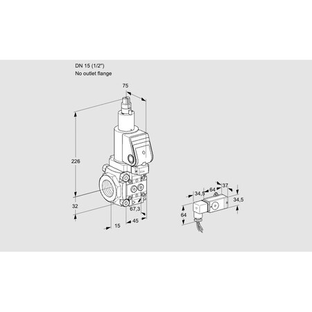 Honeywell Kromschroder VAS1T15/-N/LQSR KS88018754